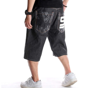 Shorts en jean délavé personnalisés style streetwear vintage coupe ample en coton – Fournisseur OEM - Product Image 4