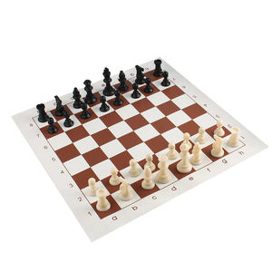 Customized Outdoor Folding Roll-Up International <b>Backgammon</b> Game <b>Set</b> Premium Quality Leather Chess <b>Set</b> - Product Image 1