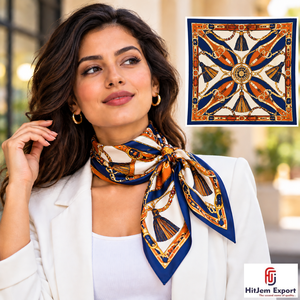 Bufanda de Alta Calidad con Impresión Digital Personalizada, Tela Ligera, Servicio de Marca Privada, Fabricante Textil OEM, Bali Custom Fabric Pro - Product Image 1