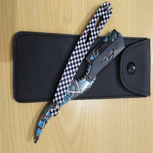 Professional Barber Razor Stainless Steel Straight Edge Razor Blades Easy to Use Classic Style for Extra <b>Clean</b> Shave - Product Image 5