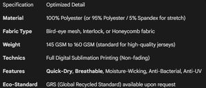 Camiseta de Fútbol Americano Personalizada con Transferencia Térmica, Uniforme de Fútbol de Equipo de Alta Calidad, Transpirable, 100% Poliéster, Pantalón Corto - Product Image 6