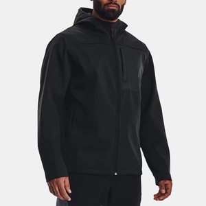 Nouveaux arrivages : sweats à capuche zippés pour homme, hiver, 500 g/m², épais, 100 % coton molletonné, coupe ample, logo personnalisé brodé, poche surdimensionnée - Product Image 1