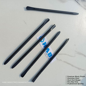Custom Blade Color Plastic Double Ended Professional Manicure <b>Cuticle</b> Pushers Durable Beauty <b>Tool</b> - Product Image 1
