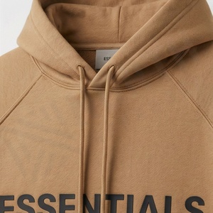 Sudadera con Capucha Oversize de Algodón Teñido Liso con Logotipo Personalizado Bordado, Ecológica, para Hombre y Mujer, Cálida, de Forro Polar, Venta al por Mayor - Product Image 4