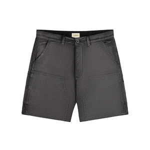 Premium Garment Dyed Linen Blend Vintage Finish Carpenter <b>Shorts</b> <b>Men</b> Luxury Workwear OEM Custom Utility Summer Fashion Bottoms - Product Image 4