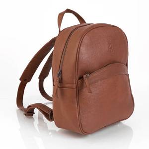 Mini Mochila de Cuero Genuino de Alta Calidad para Mujer, Pequeña Mochila de Piel de Vaca, Otras Mochilas Personalizadas, Bolso de Día para Dama, OEM LSBP-0043 - Product Image 2