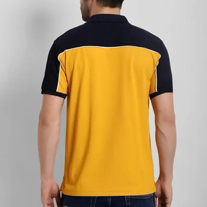Chemise décontractée pour homme en tricot uni à manches courtes, nouveau style, tissu doux, séchage rapide, respirant, tendance, vente en gros OEM - Product Image 2