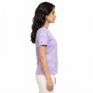 Camisetas Lisas de Verano para Mujer en Venta en Línea, Servicio OEM con Logotipo, Camisetas Lisas al por Mayor para Mujer, Camisetas Casuales para Mujer - Product Image 6