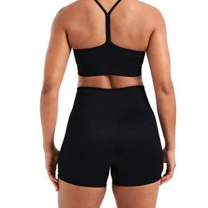 Custom Wholesale Women Lightweight <b>Shorts</b> Polyester Cotton Elastic Waist <b>Shorts</b> Sports Gym Running Casual Wear <b>Shorts</b> OEM ODM - Product Image 4