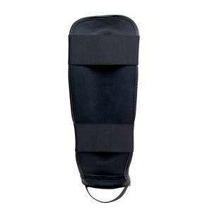 Protectores de Piernas de PU Negros con Cierre de Velcro, Protección Ligera para Deportes, Unisex para Adultos, Todas las Temporadas - Product Image 4