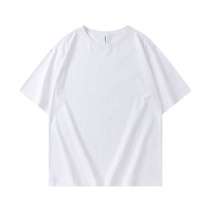 Wholesale Custom Men's Knitted T-Shirt Trouser Set 100% Cotton Eco-Friendly Breathable Print Short Sleeve Comfortable Casual - Product Image 3