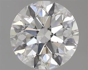 แหวนเพชรเม็ดเดี่ยวสีขาวรูปตัว G 1.02 CT แหวนเพชรทรงกลมที่ยอดเยี่ยมทำให้เพชรหลุดชัดเจน - Product Image 3