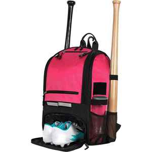 Bolsa de Deporte Impermeable de Poliéster Resistente para Equipo de Béisbol, con Compartimentos Separados para Entrenamiento y Viajes - Product Image 5
