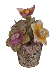 Pot de fleurs en fer forgé moderne fait main pour la décoration artistique de la maison et du jardin, utilisation en extérieur - Product Image 6