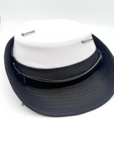 Gorro de estilo uniforme blanco y negro para mujer adulta, accesorio de uniforme inspirado en el estilo británico - Product Image 3