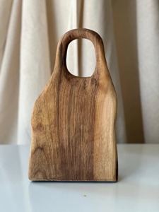 Tabla de Cortar de Madera, Tabla de Cortar de Cocina para Carne y Verduras Orgánicas, Tabla de Cortar Rectangular de Madera de Acacia Natural - Product Image 4
