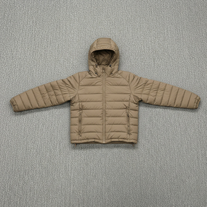 Veste matelassée en coton camouflage écologique respirante, imperméable et coupe-vent pour femme, avec logo brodé personnalisé de haute qualité - Product Image 5