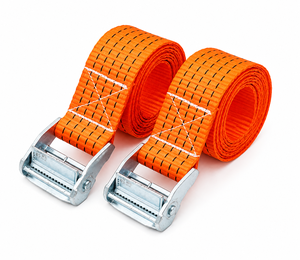 สายรัดโพลีเอสเตอร์แบบหนาพิเศษ 50 มม. พร้อมหัวเข็มขัดแบบ Cam Buckle รับน้ำหนัก 800 กก. แบบไม่มีตะขอ สำหรับรถบรรทุก ขนส่ง โรงงานโดยตรง ผู้ผลิต OEM - Product Image 6