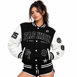 Fabricante de Ropa Urbana, Chaqueta Varsity Personalizada al por Mayor, Chaqueta de Invierno para Hombre, Estilo Vintage, Chaqueta Universitaria para Hombre - Product Image 4