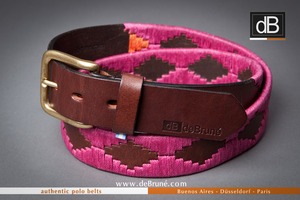 Ceinture en cuir brodée OEM - Ceinture unisexe pour cavalier équestre en cuir argentin, prix de gros - Product Image 5