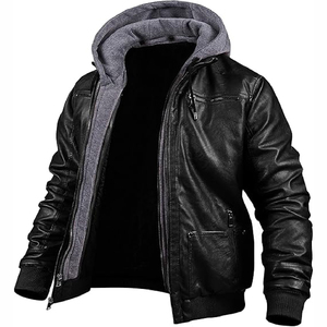 Chaqueta Acolchada con Capucha para Hombre, Color Sólido, Poliéster, Cortavientos, Informal, Ropa de Invierno, Corte Regular, con Cierre de Cremallera, Venta al Por Mayor - Product Image 2