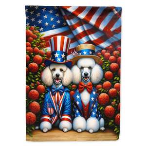 All American Poodle Multicolor <b>Garden</b> <b>Flag</b> Decorative Yard <b>Flag</b> Banner for Patio Artwork for Flower Beds Mailbox Decor - Product Image 1