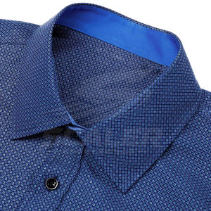 Camisa de Franela Transpirable de Algodón para Hombre, Estilo Casual con Botones y Manga Larga, Ideal para Oficina, Negocios, Viajes y Uso Diario - Product Image 3