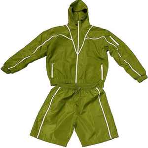 Conjunto Deportivo Personalizado 2025 para Hombre, Conjunto de Chaqueta Cortavientos con Media Cremallera y Pantalones Cortos para Correr y Entrenar, con Logotipo Personalizado - Product Image 2
