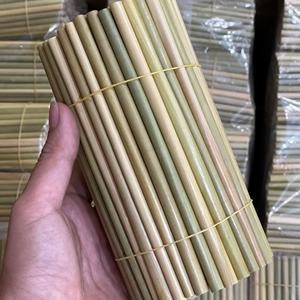 Pailles écologiques pour boissons Pailles jetables en roseau Boîte d'accessoires de bar d'emballage OEM personnalisable du Vietnam - Product Image 4