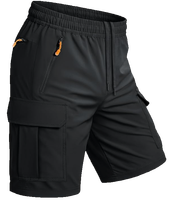 Shorts cargo pour hommes, 8 pouces, à poches frontales, séchage rapide, légers, respirants, pour le sport, la pêche, le travail, formels, 5 poches, personnalisables OEM
