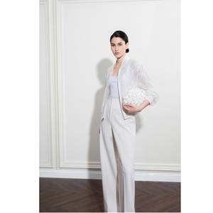 High Fashion Clothing Woman <b>Jacket</b> FROST WHISPER <b>JACKET</b> Stand Collar ODM Support <b>Jackets</b> For <b>Women</b> Winter In WhiteAnt - Product Image 1