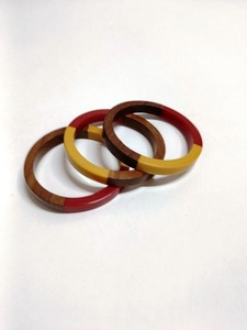 Bracelet en résine écologique ALTAMASH CRAFT, finition transparente, fait main, léger, confortable, facile à porter, design de qualité supérieure - Product Image 2
