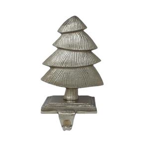 Hot Sale Wood Base Aluminium Top Christmas <b>Stocking</b> <b>Holder</b> For Hanging Decorative Use Xmas <b>Stocking</b> <b>Holder</b> With Silver Tree Top - Product Image 6