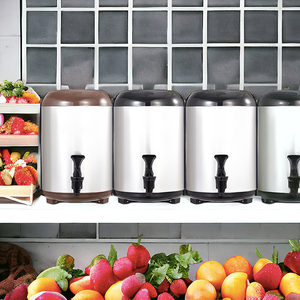 ถังชาทำจากสเตนเลสหุ้มฉนวน12L มีหลายสี8L 10L - Product Image 6