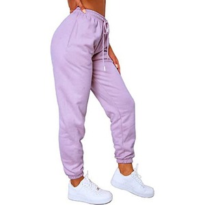Nouveau pantalon de survêtement ample en polaire coupe droite pour homme avec impression par transfert thermique, respirant et crocheté, unisexe - Product Image 4
