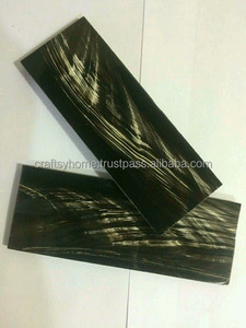 Meilleure vente meilleure qualité de vraie plaque de corne de buffle noir naturel 100% faite à la main pour cadre optique épaisseur 4 mm par Craftsy Home - Product Image 4