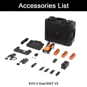 โดรน Autel Robotics EVO II Dual 640T V3 กล้องถ่ายภาพความร้อน 640x512 เซ็นเซอร์ CMOS ขนาด 0.8 นิ้ว และเซ็นเซอร์ 50MP 8K RYYB ซูมดิจิตอล 16 เท่า สำหรับองค์กร - Product Image 2
