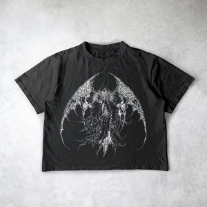 เสื้อฮู้ดดี้แบบยูนิเซ็กซ์ พิมพ์ลายหัวใจ ผ้าฟลีซหนานุ่ม สวมหัว ทรงโอเวอร์ไซส์ สไตล์ Y2K กอธิค สตรีทแวร์ ลายกราฟิก ผ้าฝ้าย 100% ลำลอง - Product Image 2
