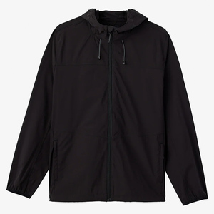 Chaqueta Cortavientos Impermeable con Capucha para Hombre, Plegable, de Lona, con Impresión de Logotipo Personalizado, Diseñada para Ciclismo, Running y Actividades al Aire Libre - Product Image 1