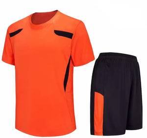 Uniforme de Fútbol Personalizable, Conjunto Completo (Camisetas y Pantalones Cortos) con Tela Transpirable, Colores del Equipo, Opciones de Logotipo OEM - Product Image 4