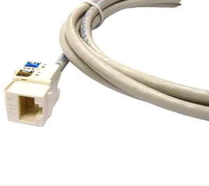 สายเคเบิลอีเธอร์เน็ต Cat6 แบบมีฉนวนป้องกันสำหรับใช้งานกลางแจ้ง สำหรับงานอิเล็กทรอนิกส์ มาตรฐาน ISO9001 ปรับความยาวได้ตามต้องการ - Product Image 1