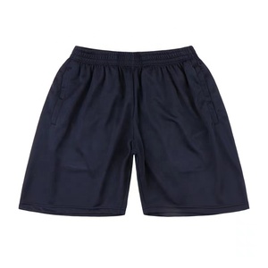 Pantalon de sport en polyester 100% pour homme Short d'entraînement décontracté à séchage rapide pour l'entraînement de course à pied Taille élastique solide Logo personnalisé - Product Image 1
