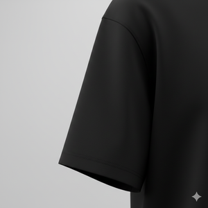 เสื้อยืดสีดำขนาดใหญ่พิเศษคุณภาพสูงสำหรับผู้ชาย |   เสื้อยืดลำลองสไตล์สตรีทแวร์ผ้าฝ้าย 100% 260 กรัม ป้องกันการเป็นขุย |   เสื้อยืดเปล่าพิมพ์โลโก้ตามสั่ง - Product Image 2