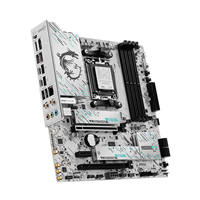 Nouvelle carte mère universelle pour ordinateur de bureau AM5 DDR5 AMD B850 avec quatre canaux de mémoire, ports SATA, sans fil