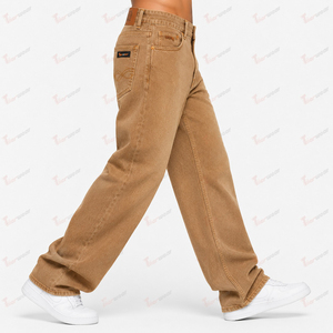 Fabricant de jeans pour hommes, vente en gros sur mesure de pantalons en denim, coupe slim, skinny, droite, décontractée, jeans décontractés de qualité supérieure - Product Image 2