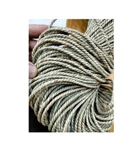 Rouleaux de cordon en jonc de mer épais faits à la main en usine-Corde en jonc de mer naturel avec 2mm 3mm 4mm 5mm pour la fabrication de paniers artisanaux - Product Image 2