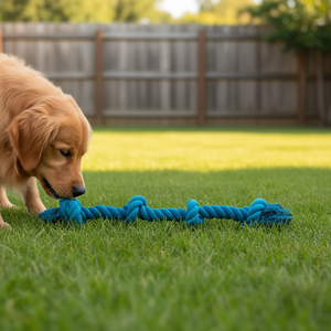 เชือกเล่นสำหรับสัตว์เลี้ยง ผ้าฝ้ายหลากสี ขนาด 54 ซม. - Product Image 3