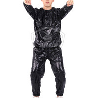 Servicio OEM, Traje de Sauna para Hombre Personalizable, Transpirable, de Alta Calidad, Último Diseño, Hecho en Pakistán, Material de Poliéster, Venta al Por Mayor