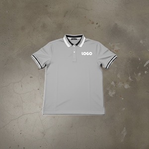 เสื้อเชิ้ตผ้าฝ้ายแท้ 100% ระบายอากาศได้ดี สำหรับทำงาน สำนักงาน ยูนิฟอร์มบุรุษ ดีไซน์ปิเก้ ราคาถูก รับผลิตตามสั่งพร้อมปักโลโก้ - Product Image 1