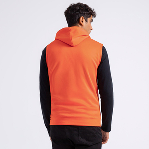 Sweat à capuche personnalisé en molleton 100 % coton 500 g/m² imprimé, brodé et patchwork, fabrication ODM, unisexe, épais, confortable et élégant - Product Image 3
